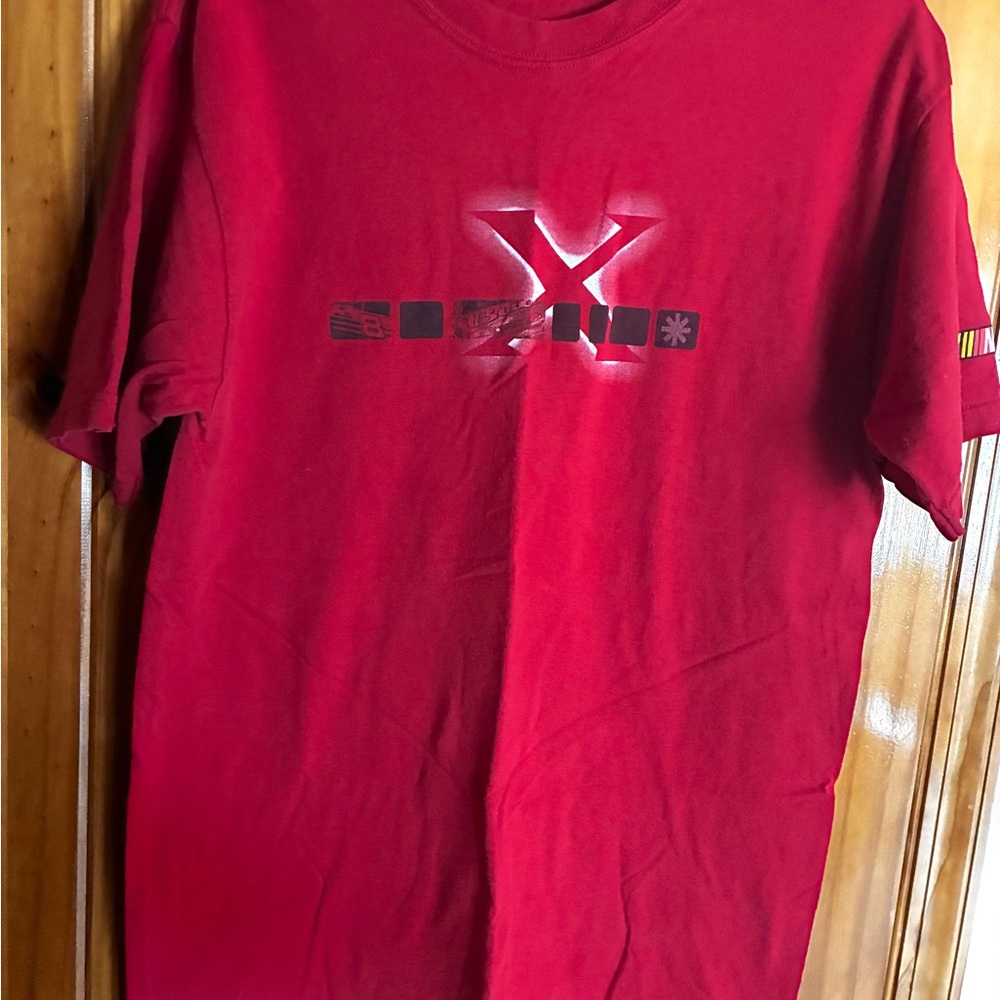 DALE EARNHARDT JR T-SHIRT red Large